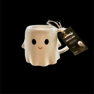 Ghostly White Ceramic‎ Mug